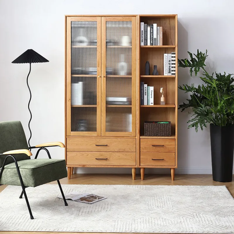 Simple Retro Bookcases Multi-functional Display Cabinet Bookcases Modern Wooden Furniture La Bibliothèque MH40SJ
Simple Retro Bookcases Multi-functional Display Cabinet Bookcases Modern Wooden Furniture La Bibliothèque MH40SJ