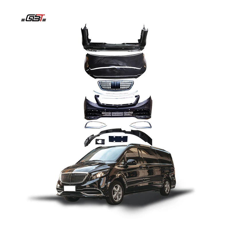 ZAIQU Factory Mercedes Parts V Class Upgrade Bumper Grill to MBH Model Bodykit for 2020-on Mercedes Benz V Class W447 Facelift
ZAIQU Factory Mercedes Parts V Class Upgrade Bumper Grill to MBH Model Bodykit for 2020-on Mercedes Benz V Class W447 Facelift