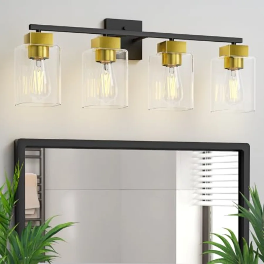 Bathroom Vanity - Bathroom Fixtures UL Certification, Square Light Fixture Over Mirror, Farmhouse Light Fixtures for Bathroom a
Bathroom Vanity - Bathroom Fixtures UL Certification, Square Light Fixture Over Mirror, Farmhouse Light Fixtures for Bathroom a