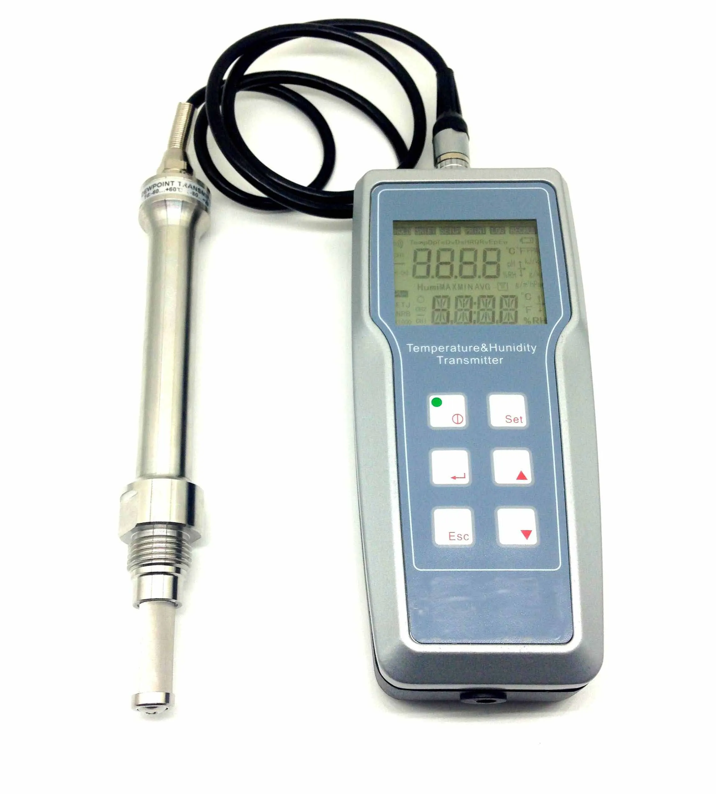 Industrial Grade DP70-3X DP70H-3X Series Auto Handheld Dew Point Meter Portable for Screw Air Compressor
Industrial Grade DP70-3X DP70H-3X Series Auto Handheld Dew Point Meter Portable for Screw Air Compressor