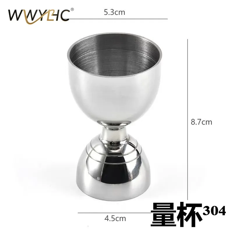 Suitable for 304 Stainless Steel Double-ended Bartending Measuring Cup with Straight Edge 15/30ml Crimped Edge 30/60ml
Suitable for 304 Stainless Steel Double-ended Bartending Measuring Cup with Straight Edge 15/30ml Crimped Edge 30/60ml