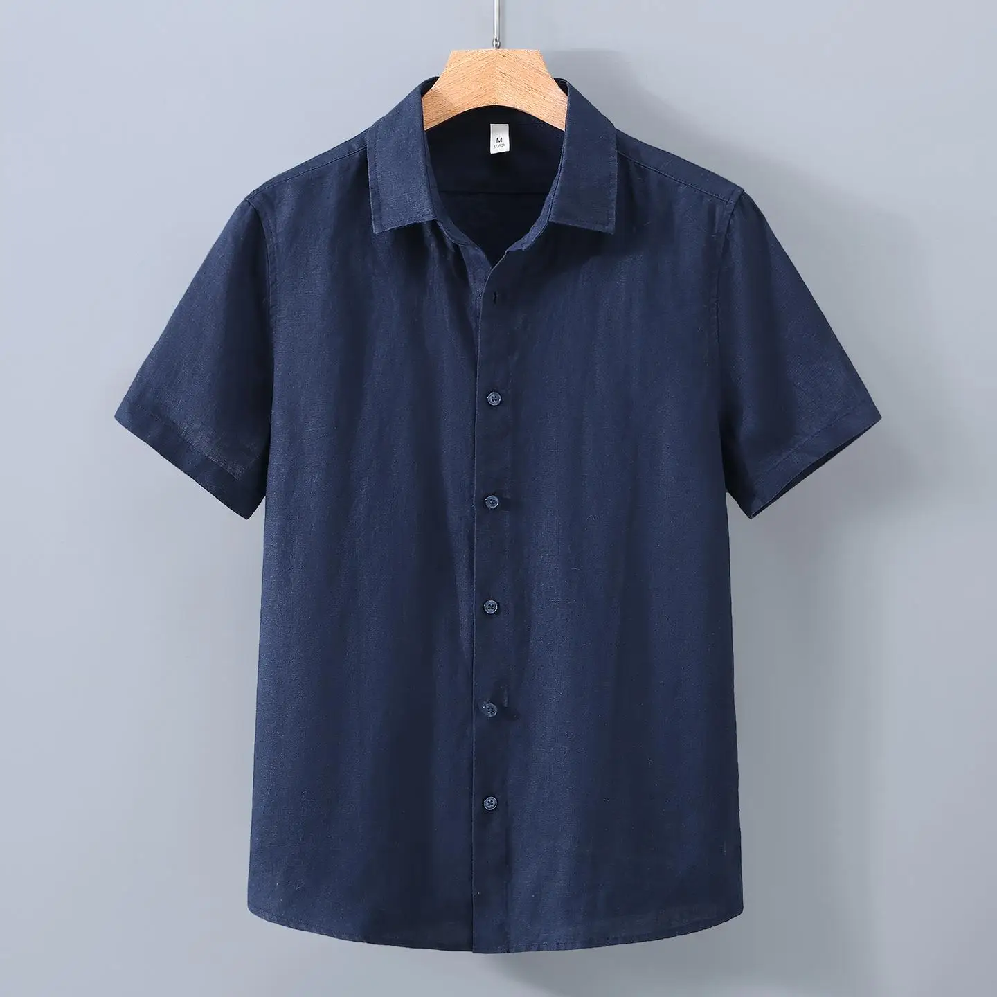 Men's Linen Short Sleeve Shirt Cotton Made Thin Material Summer Fashion Casual Pure Color Inner Wear Other Style Other Pattern
Men's Linen Short Sleeve Shirt Cotton Made Thin Material Summer Fashion Casual Pure Color Inner Wear Other Style Other Pattern