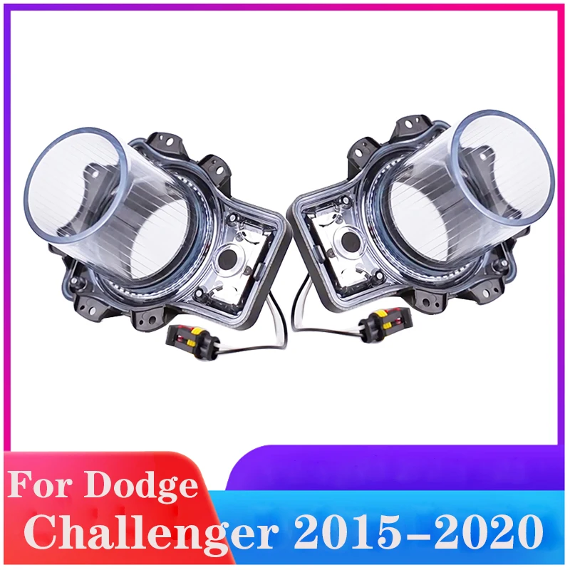 Car LED Headlight Air Inserts Assembly For Dodge Challenger 2015-2020
Car LED Headlight Air Inserts Assembly For Dodge Challenger 2015-2020