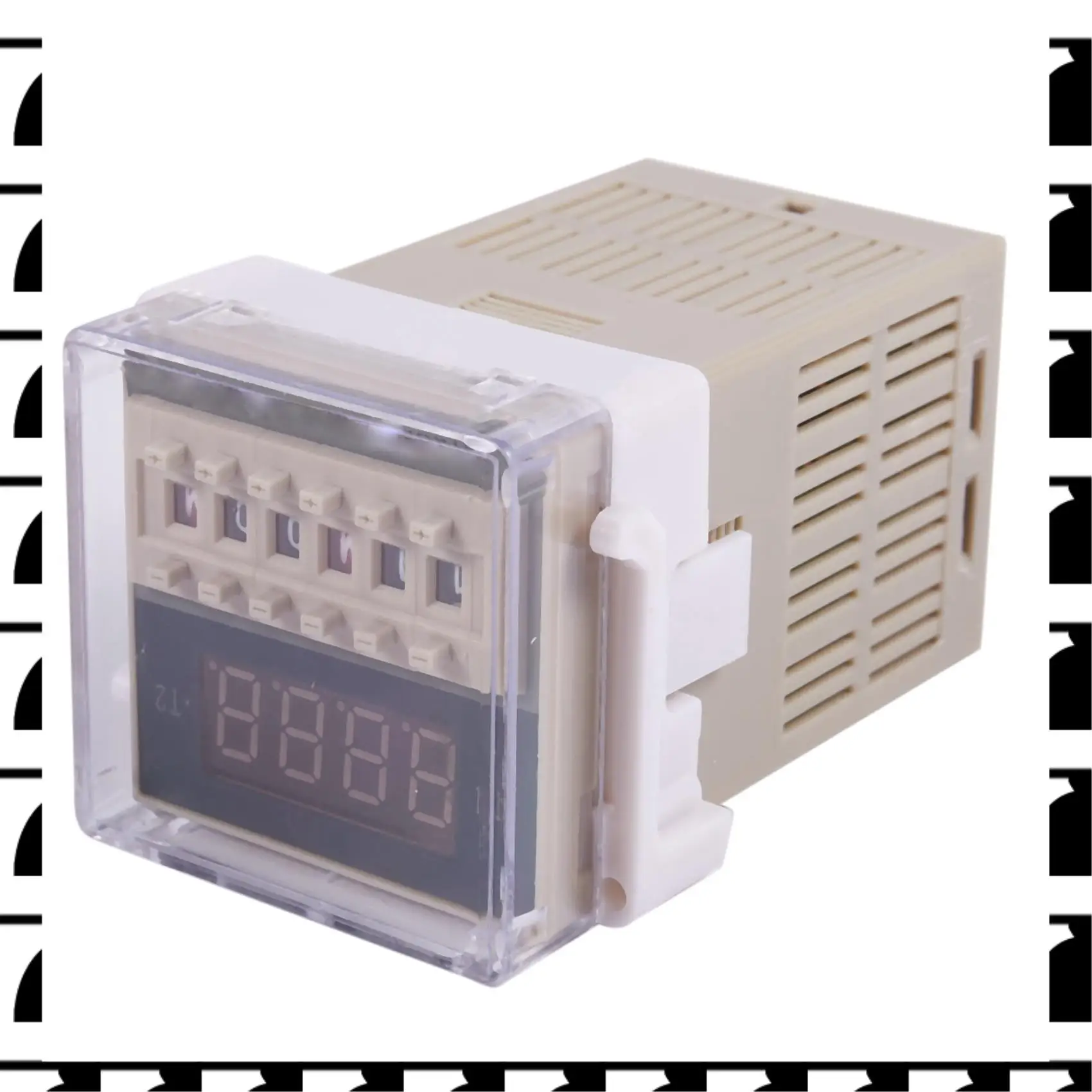 A44U 4X AC 220V 5A Programmable Double Delay Relay Device Tool DH48S-S
A44U 4X AC 220V 5A Programmable Double Delay Relay Device Tool DH48S-S