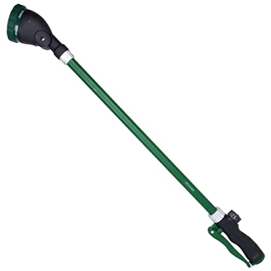Heavy Duty Watering Wand with Pivoting Head Adjustable Garden Hose Water Sprayer Wand with Ergonomic Handle Spray 6 Waterg Patt
Heavy Duty Watering Wand with Pivoting Head Adjustable Garden Hose Water Sprayer Wand with Ergonomic Handle Spray 6 Waterg Patt