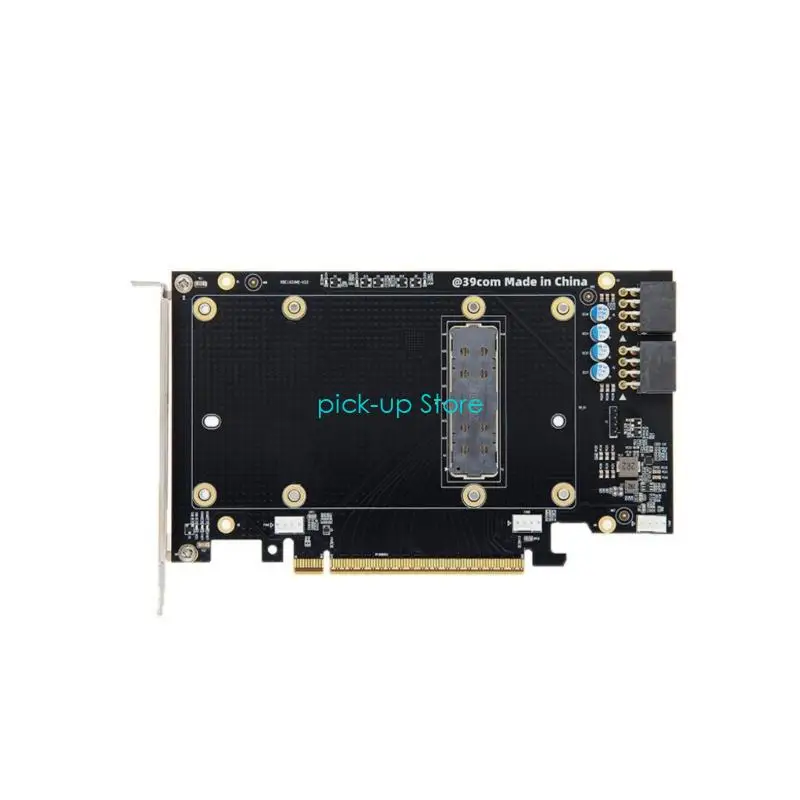 Q5WA Servers Compatible SXM2 PCIe X16 V100 Adapter With Intelligent Fan Control For Workstations Installation
Q5WA Servers Compatible SXM2 PCIe X16 V100 Adapter With Intelligent Fan Control For Workstations Installation
