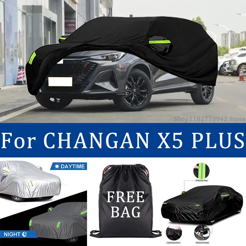 For CHANGAN X5 PLUS Car Cover Car Waterproof All Weather Automobiles Full Exterior Covers - Sun-proof Outdoor Anti scratch
For CHANGAN X5 PLUS Car Cover Car Waterproof All Weather Automobiles Full Exterior Covers - Sun-proof Outdoor Anti scratch
