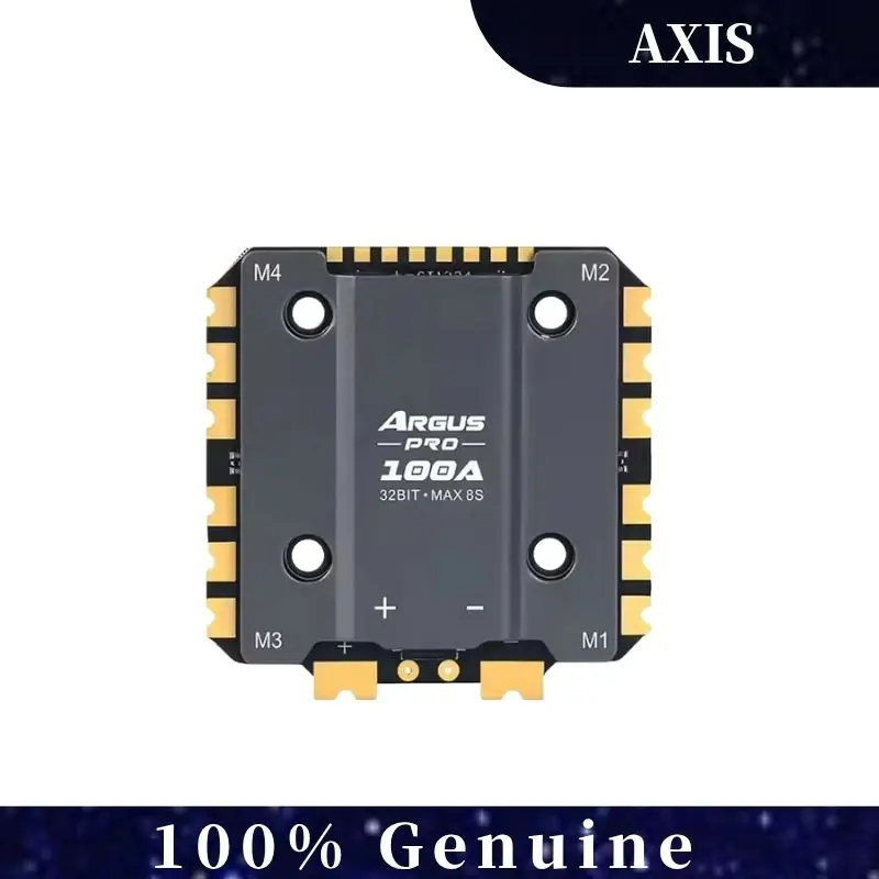 Axisflying Argus Pro 80A 100A 8bit 32bit 8S ESC Speed Controller Suitable for 13 Inch FPV Drones
Axisflying Argus Pro 80A 100A 8bit 32bit 8S ESC Speed Controller Suitable for 13 Inch FPV Drones