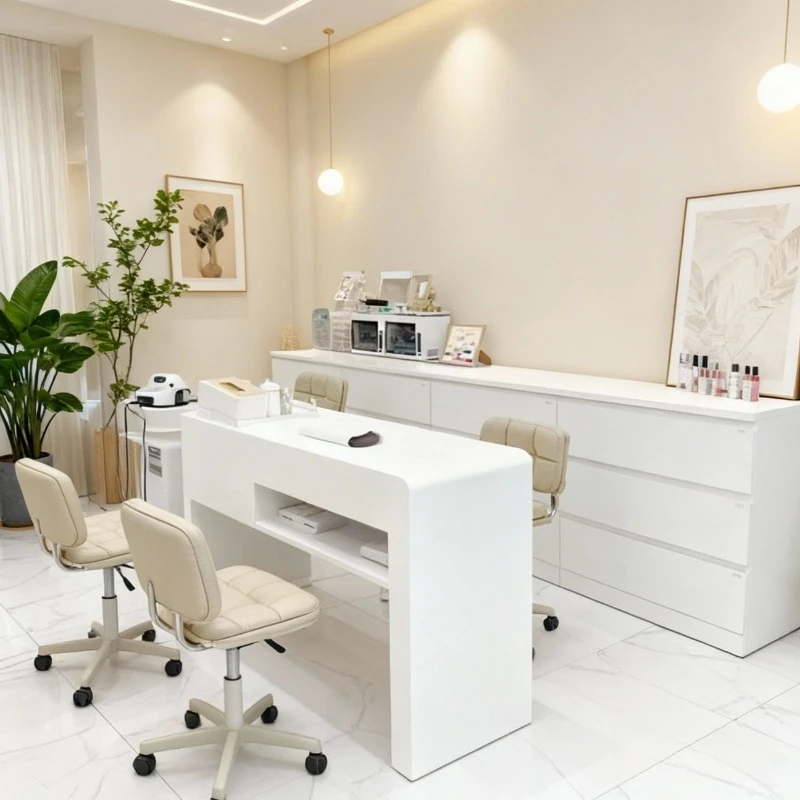 Портативный стол для маникюра Mesa Nails Designer, профессиональный маникюрный стол для салона, мебель для маникюриста
Портативный стол для маникюра Mesa Nails Designer, профессиональный маникюрный стол для салона, мебель для маникюриста