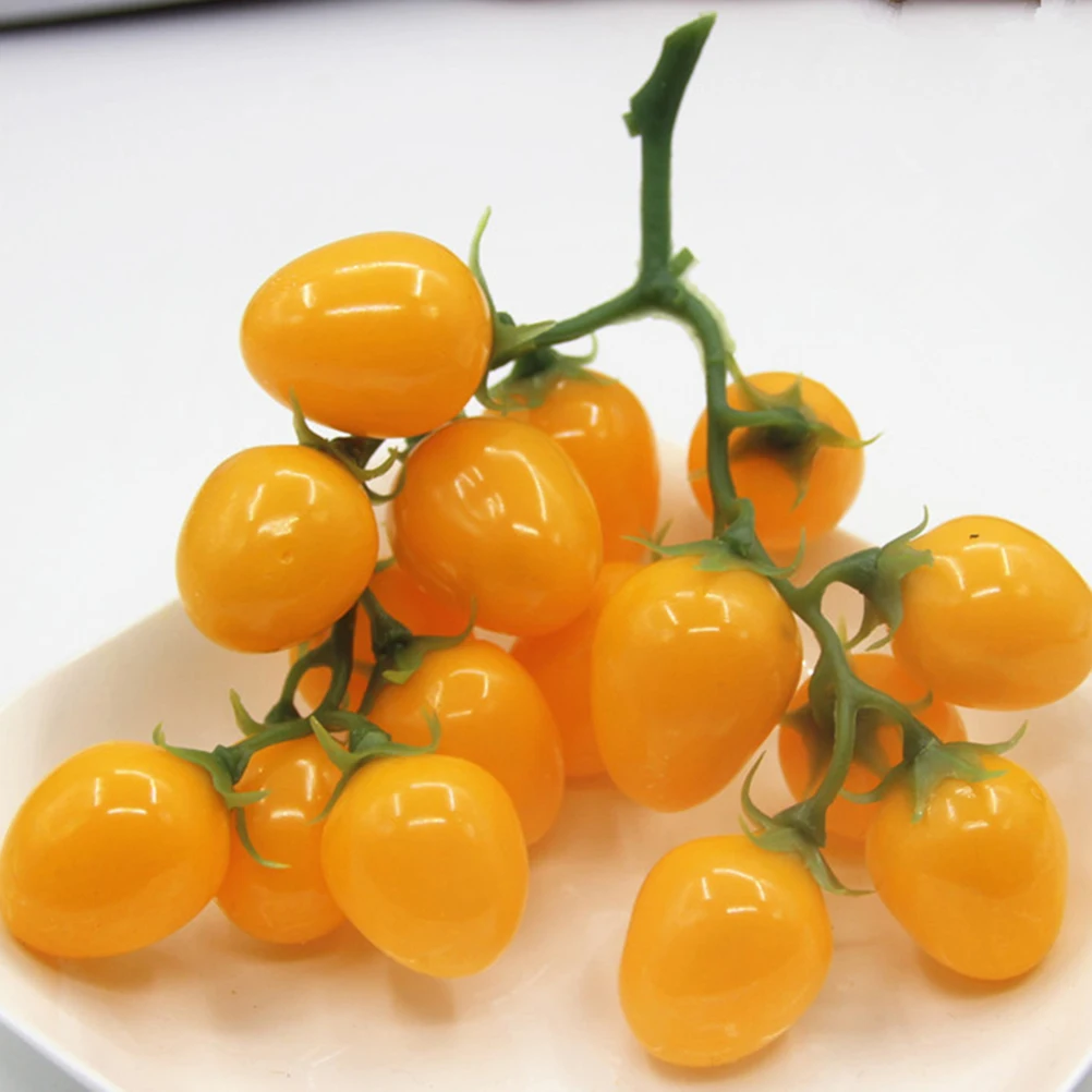 2pcs Realistic Cherry Tomatoes Lifelike Fruit Props Home Kitchen Decor Partyfruit Photo Foams Cherry Tomatoes Props
2pcs Realistic Cherry Tomatoes Lifelike Fruit Props Home Kitchen Decor Partyfruit Photo Foams Cherry Tomatoes Props
