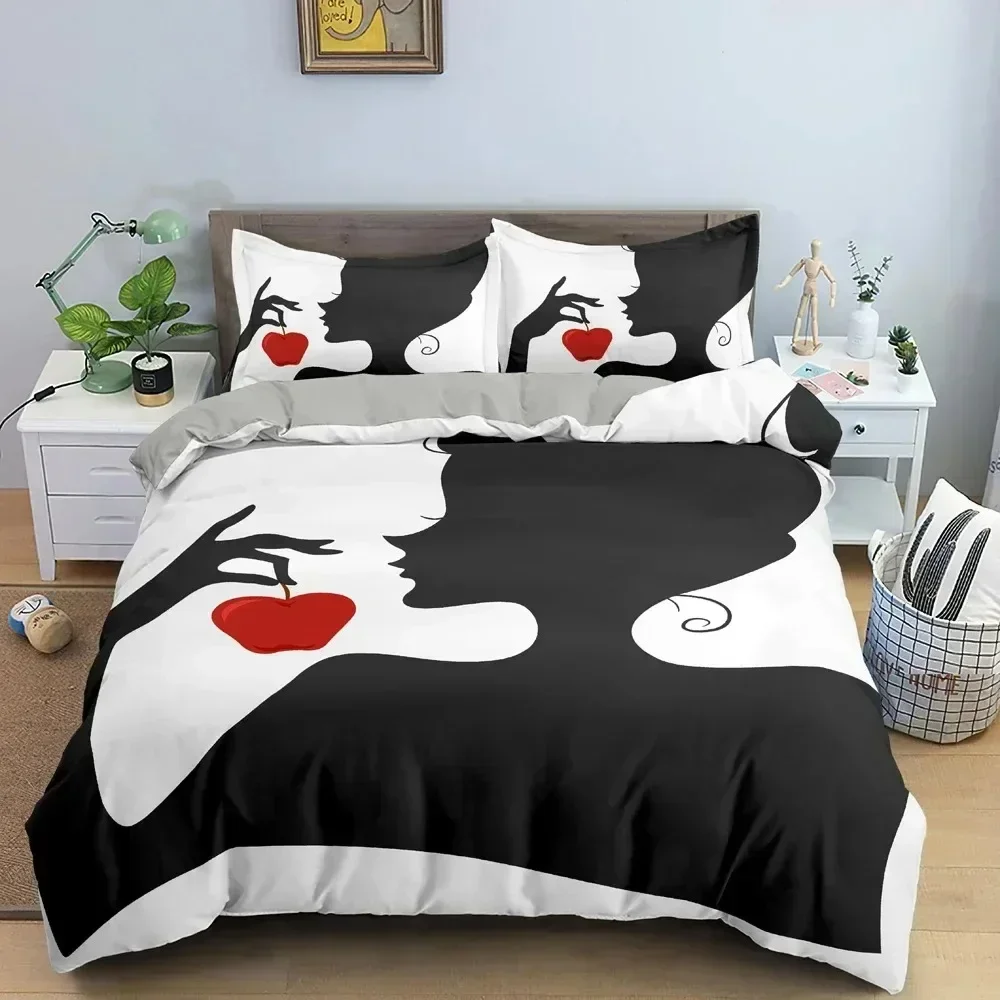 New Woman Portrait Bedding Set 3D Duvet Cover Comforter Covers For Girls Bedroom Twin King Size Quilt Cover With Pillowcase
New Woman Portrait Bedding Set 3D Duvet Cover Comforter Covers For Girls Bedroom Twin King Size Quilt Cover With Pillowcase
