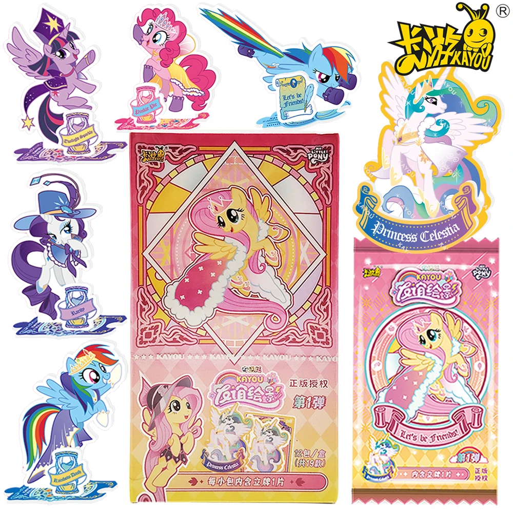 Оригинальная настольная модель KAYOU My Little Pony, украшения, любимая детская подставка, акриловая фигурка, изысканная периферийная игрушка в стиле аниме, подарок
Оригинальная настольная модель KAYOU My Little Pony, украшения, любимая детская подставка, акриловая фигурка, изысканная периферийная игрушка в стиле аниме, подарок