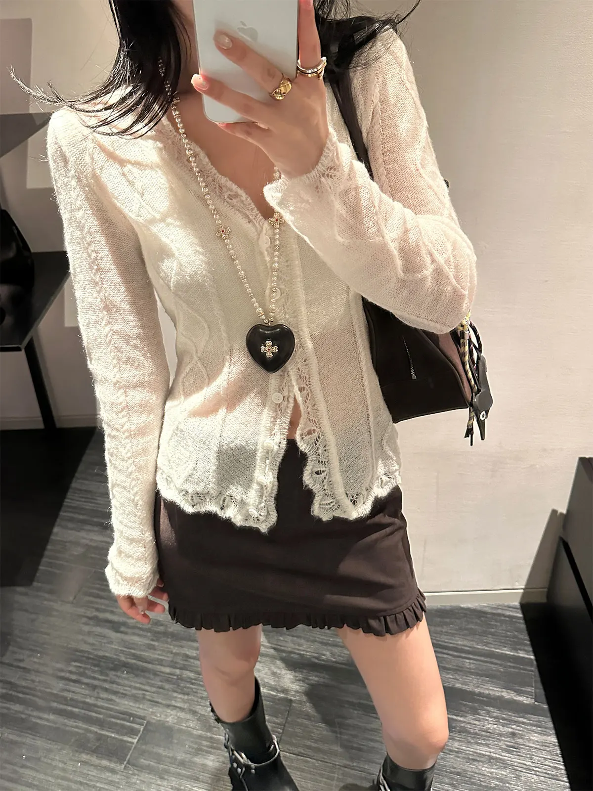 Lightweight Long Sve Knitted Cardigan Women's Spring New Sle Pure Color Commute Sle ILEFT Woolen Coat Top
Lightweight Long Sve Knitted Cardigan Women's Spring New Sle Pure Color Commute Sle ILEFT Woolen Coat Top