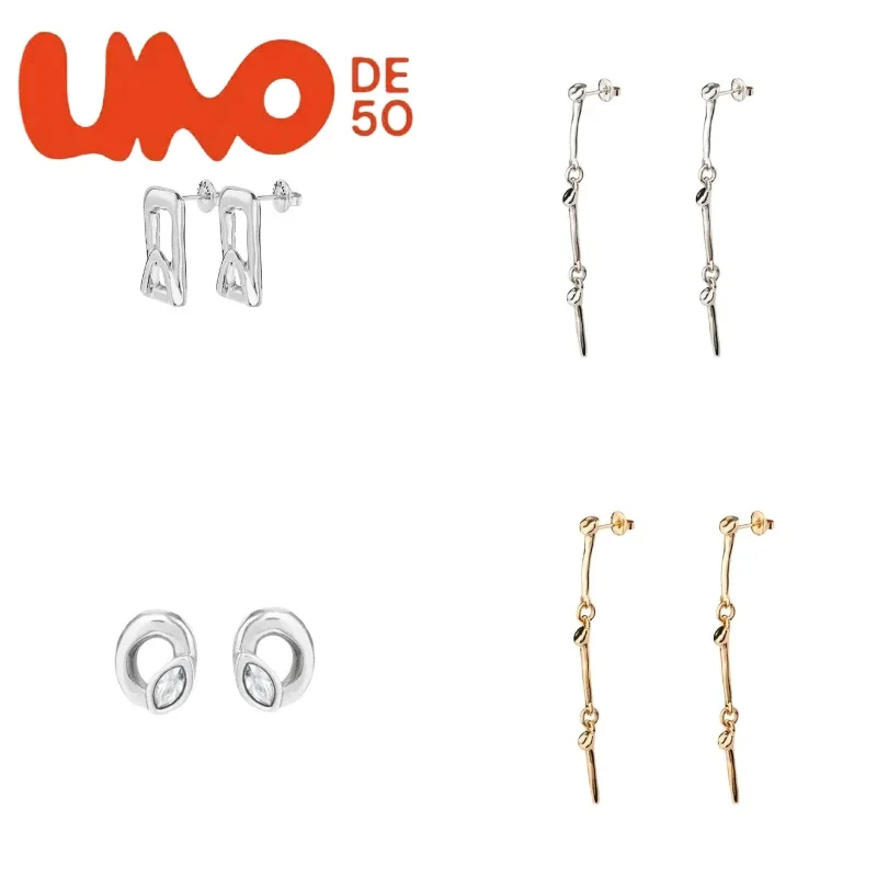 New UNOde50 24K Gold & Silver Earrings - Luxury Fashion, Affordable Way To Enhance Your Charm
New UNOde50 24K Gold & Silver Earrings - Luxury Fashion, Affordable Way To Enhance Your Charm