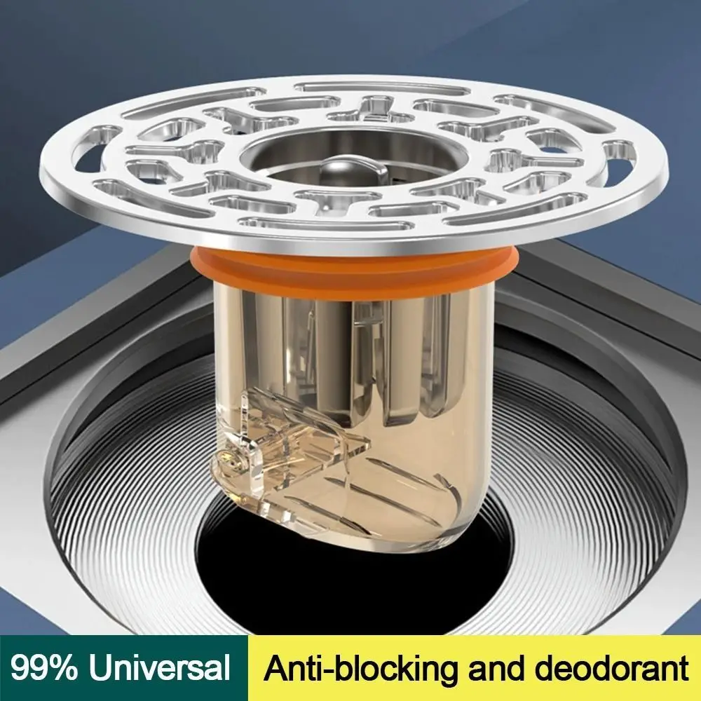 Self-Closing Floor Drain Core Odor Prevention Large Filter Screen Shower Drain Filter Sealing Cover Floor Strainer Cover Shower
Self-Closing Floor Drain Core Odor Prevention Large Filter Screen Shower Drain Filter Sealing Cover Floor Strainer Cover Shower