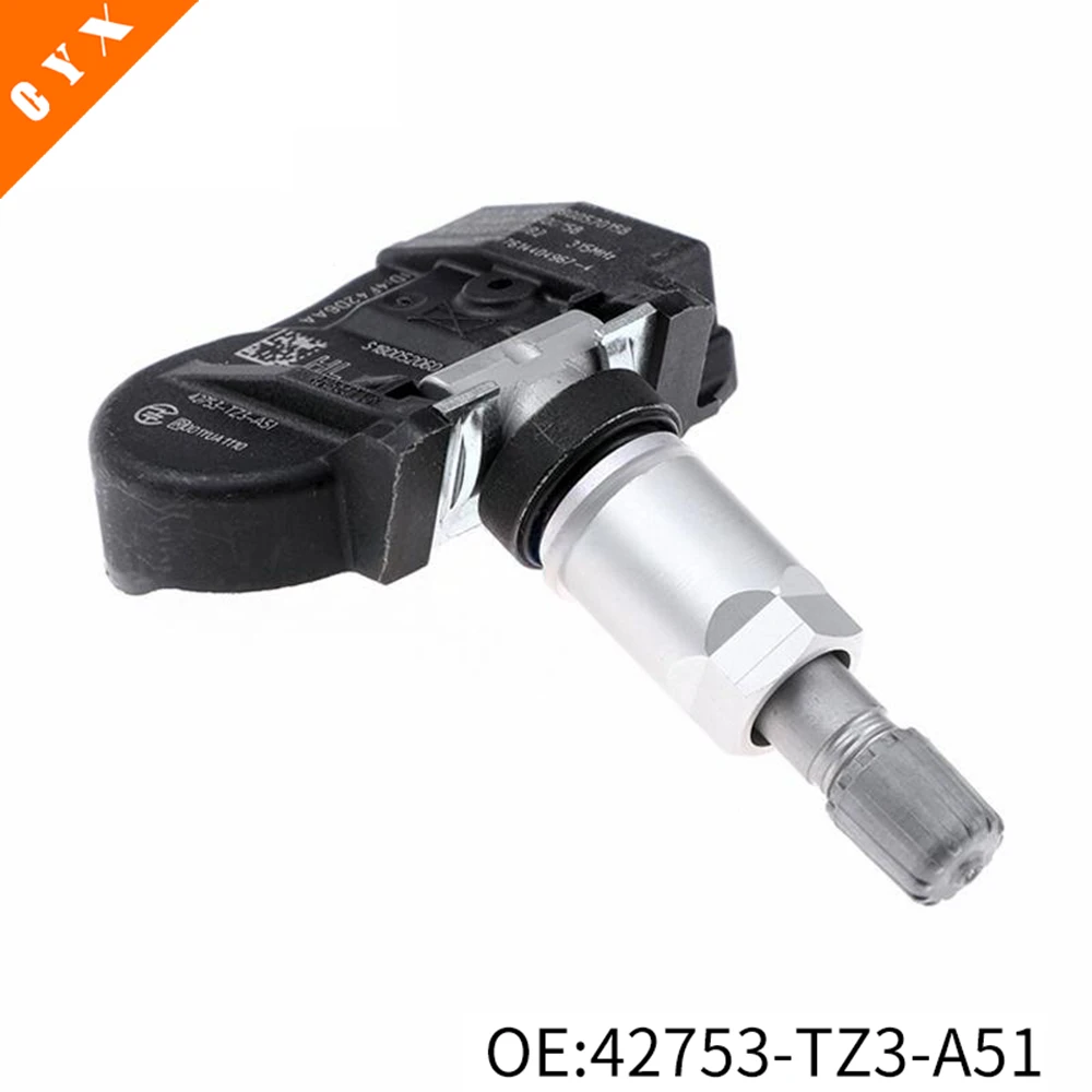 42753-TZ3-A51 42753TZ3A51 42753-TZ3-A510-M1 42753TZ3A510M1 Is Suitable For 2015-2020 Honda TPMS Tire Pressure Sensor
42753-TZ3-A51 42753TZ3A51 42753-TZ3-A510-M1 42753TZ3A510M1 Is Suitable For 2015-2020 Honda TPMS Tire Pressure Sensor