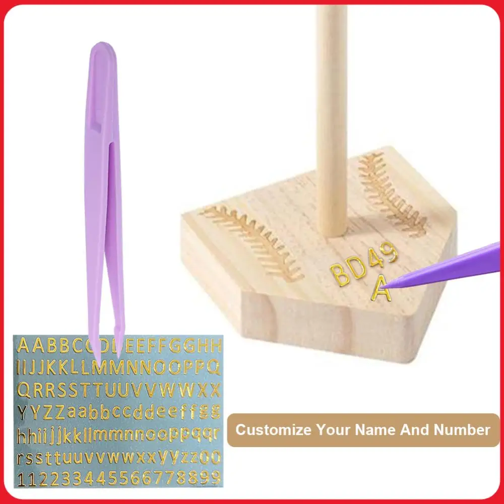 Wooden Baseball Football Stacked Ring Holder with Tweezers&Sticker Man Cave Decor for Children Friends And Baseball Enthusiasts
Wooden Baseball Football Stacked Ring Holder with Tweezers&Sticker Man Cave Decor for Children Friends And Baseball Enthusiasts