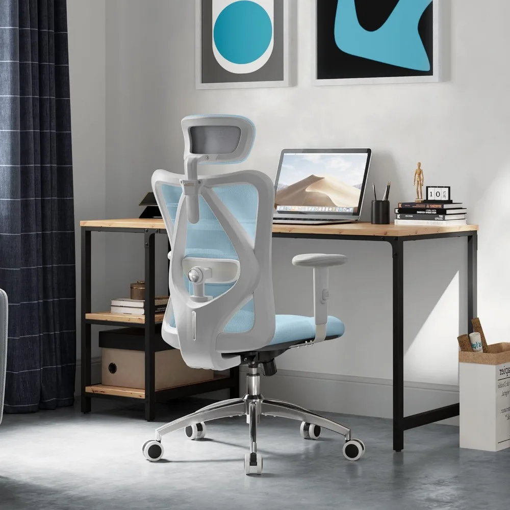 M18 Ergonomic Office Chair, Computer Desk Chair with Adjustable Headrest and Lumbar Support, High Back Executive Swivel Chair f
M18 Ergonomic Office Chair, Computer Desk Chair with Adjustable Headrest and Lumbar Support, High Back Executive Swivel Chair f