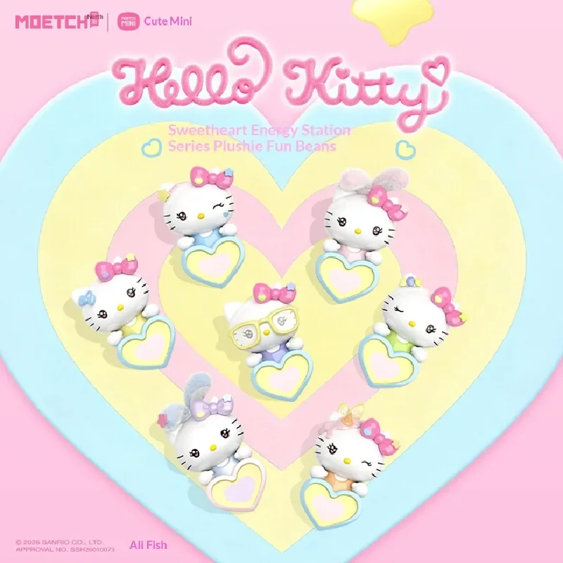 Sanrio Blind Box Hellokitty Sweetheart Energy Station Series Lying Cute Bean Figurine Ornament Collectible Doll Gift For Girl
Sanrio Blind Box Hellokitty Sweetheart Energy Station Series Lying Cute Bean Figurine Ornament Collectible Doll Gift For Girl