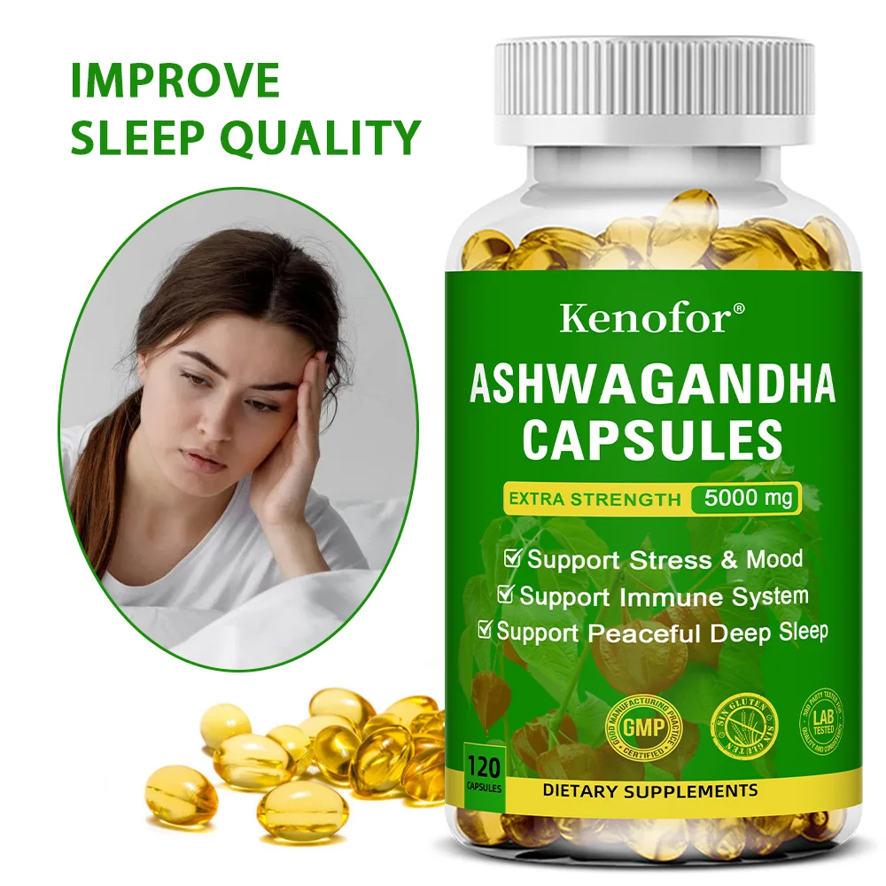 Ashwagandha Complex Capsules 2300mg, 5-in-1 Herbal Blend, Stress, Mood, Energy & Sleep Support, Cognitive Wellness, Vegan
Ashwagandha Complex Capsules 2300mg, 5-in-1 Herbal Blend, Stress, Mood, Energy & Sleep Support, Cognitive Wellness, Vegan