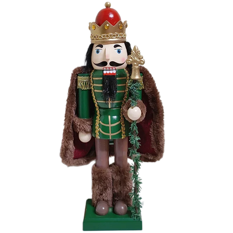 40Cm Nutcracker Home Decoration Modern Log Pure Handmade Crafts Desktop Cute Personality Ornament
40Cm Nutcracker Home Decoration Modern Log Pure Handmade Crafts Desktop Cute Personality Ornament