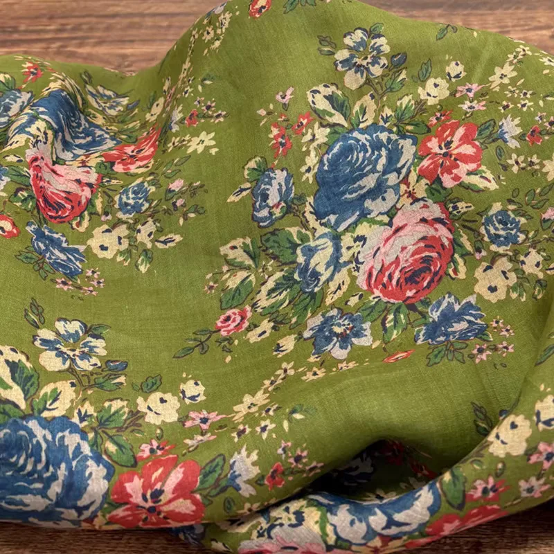 1yard High quality New Style ramie fabric flower style printing telas Fashion cheongsam Gown Dress fabrics for clothing
1yard High quality New Style ramie fabric flower style printing telas Fashion cheongsam Gown Dress fabrics for clothing