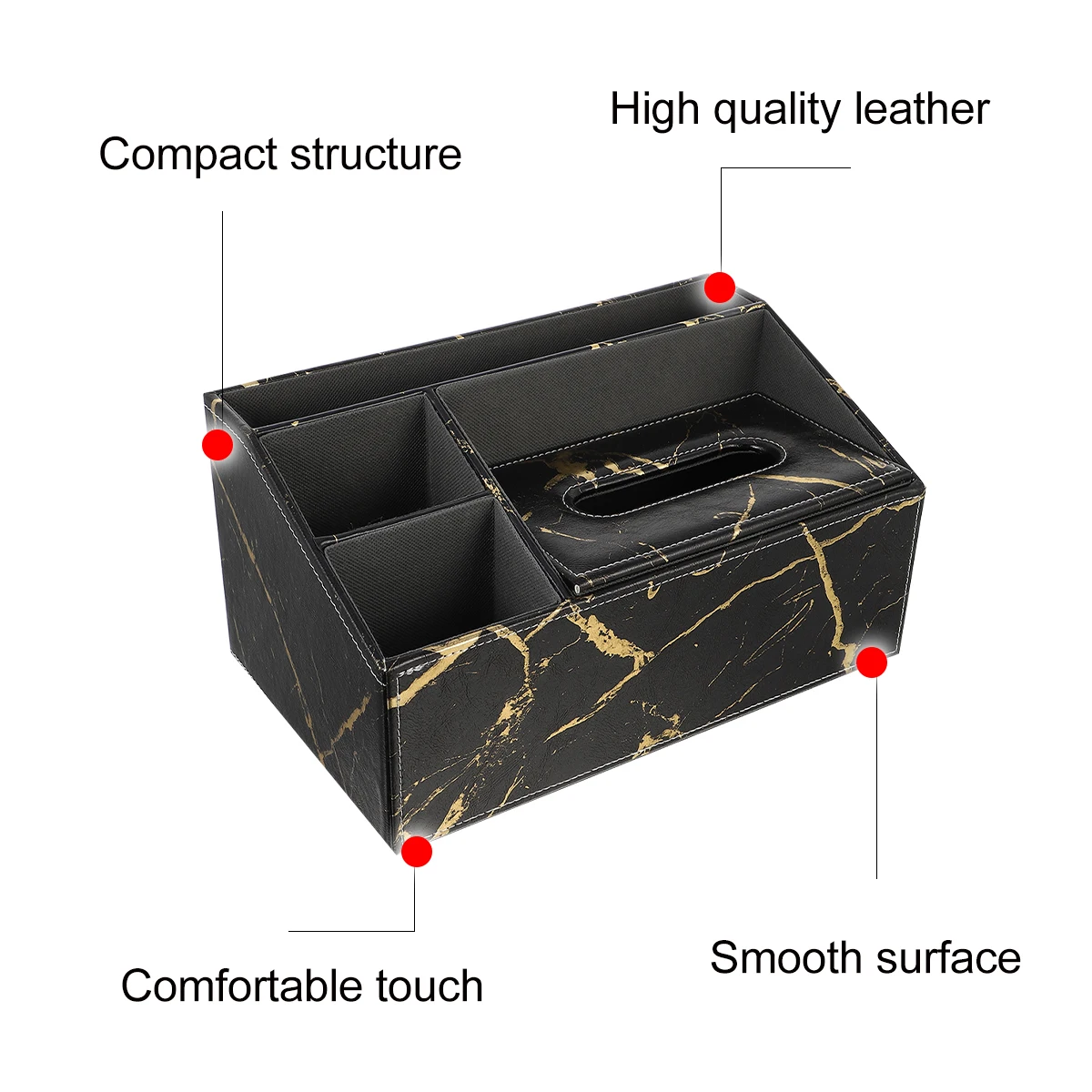 Wooden Storage Box Facial Tissue Remote Holder ganizer Multifunctional Compartment Design Smooth Surface
Wooden Storage Box Facial Tissue Remote Holder ganizer Multifunctional Compartment Design Smooth Surface