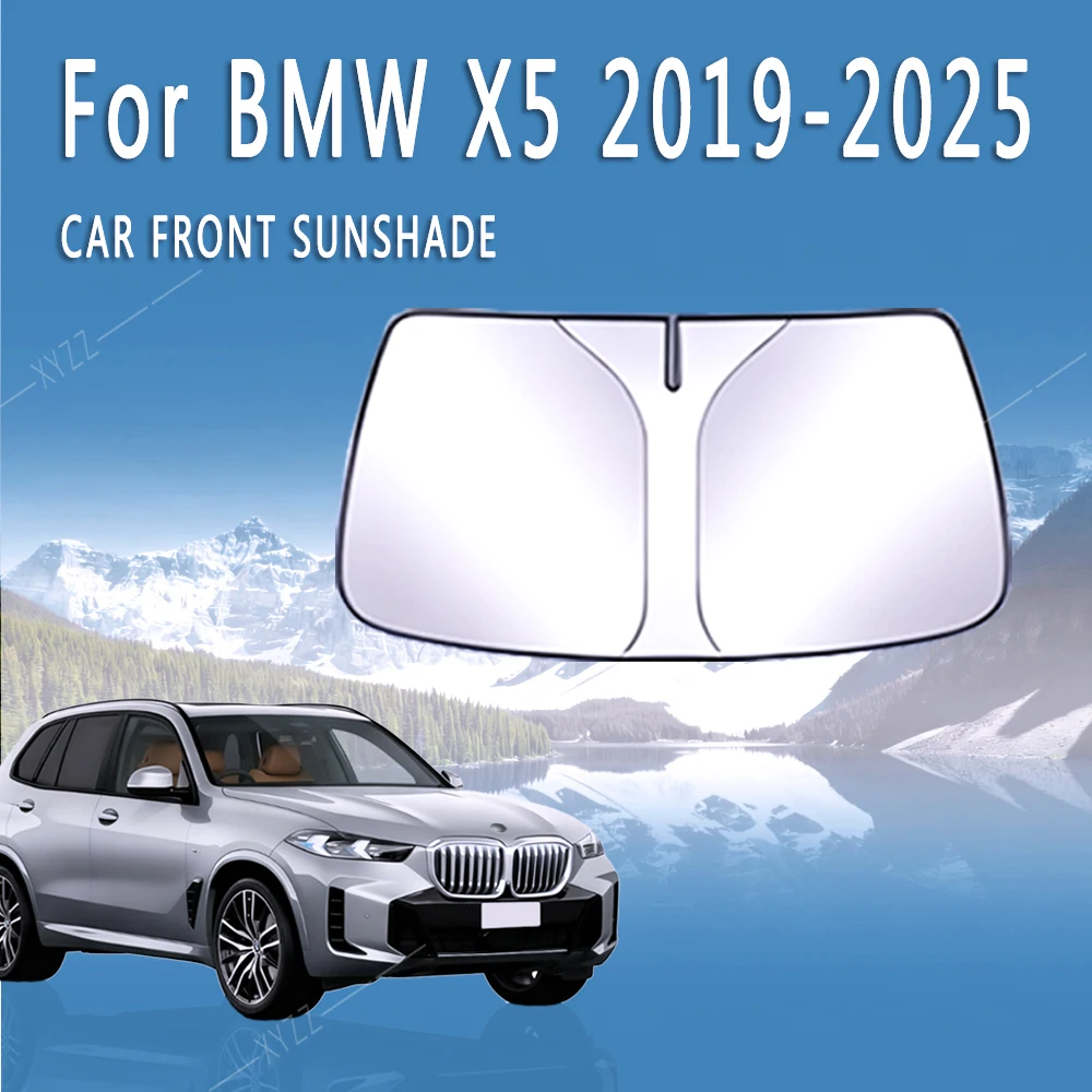 Car Front Windshield Sunshade UV Reflection Heat Insulation Sun Visor Summer Protection Seat Accessories For BMW X5 2019~2025
Car Front Windshield Sunshade UV Reflection Heat Insulation Sun Visor Summer Protection Seat Accessories For BMW X5 2019~2025