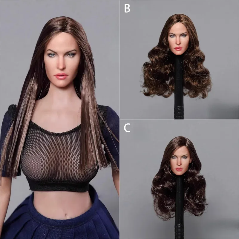 GC029 1/6 Scale European Women Head Sculpt Long Curly Girl Exquisite Head Carving for 12" Action Figure Body
GC029 1/6 Scale European Women Head Sculpt Long Curly Girl Exquisite Head Carving for 12" Action Figure Body