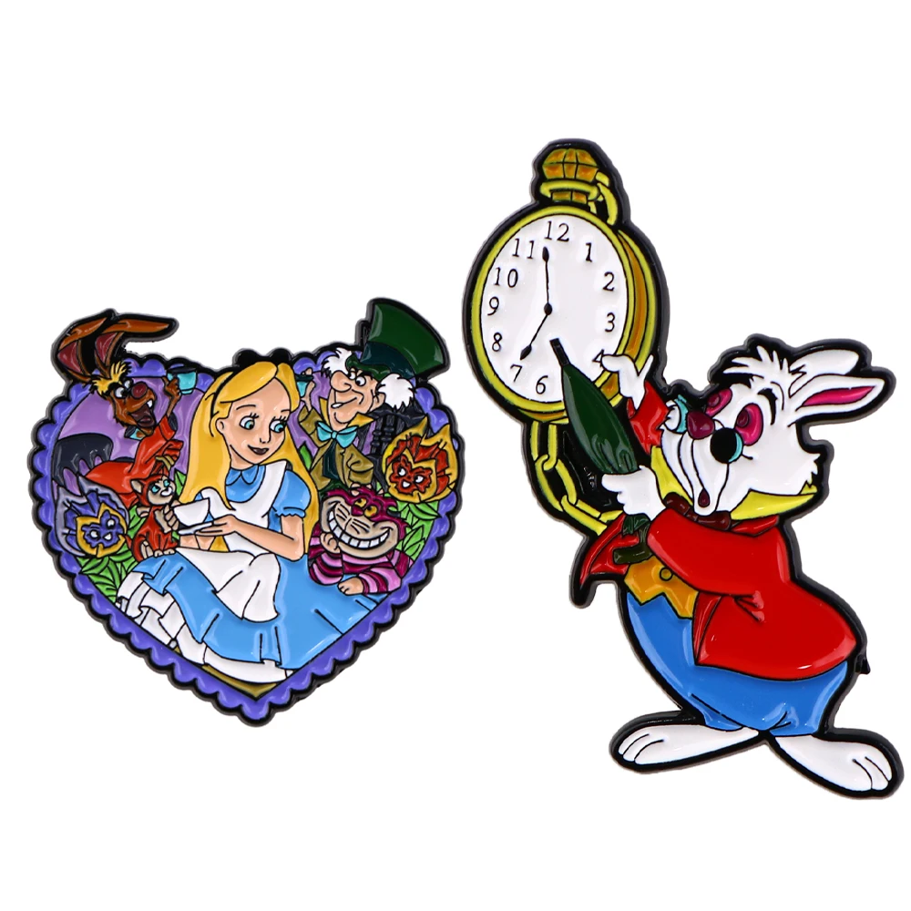 Fantasy Wonderland Cute Enamel Pin Brooch Cartoon Lapel Pins Badge for Backpack Clothes Accessories Fashion Small Jewelry
Fantasy Wonderland Cute Enamel Pin Brooch Cartoon Lapel Pins Badge for Backpack Clothes Accessories Fashion Small Jewelry