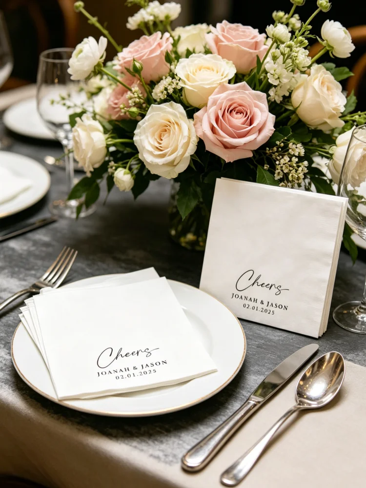 Custom Foil Monogram Personalized Luncheon Wedding Paper Napkins Disposable Beverage Cocktail Napkins For Wedding
Custom Foil Monogram Personalized Luncheon Wedding Paper Napkins Disposable Beverage Cocktail Napkins For Wedding