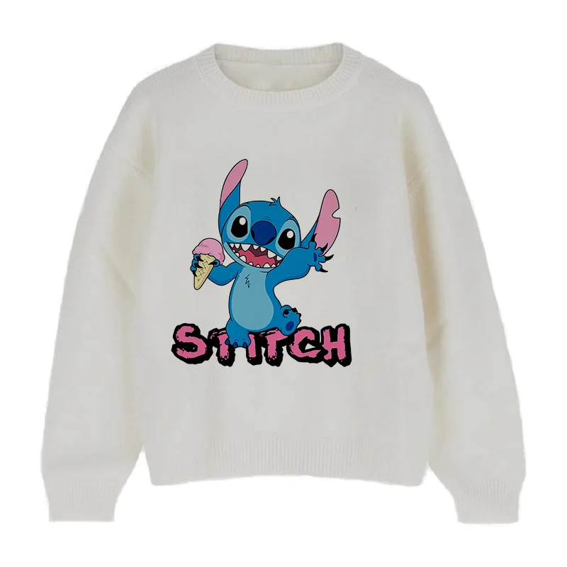 New Elements Disney Pullover Knitted Women's Casual Sweater Stitch Print Crew Neck Fashion Top Cartoon Y2k Women's Sweater
New Elements Disney Pullover Knitted Women's Casual Sweater Stitch Print Crew Neck Fashion Top Cartoon Y2k Women's Sweater