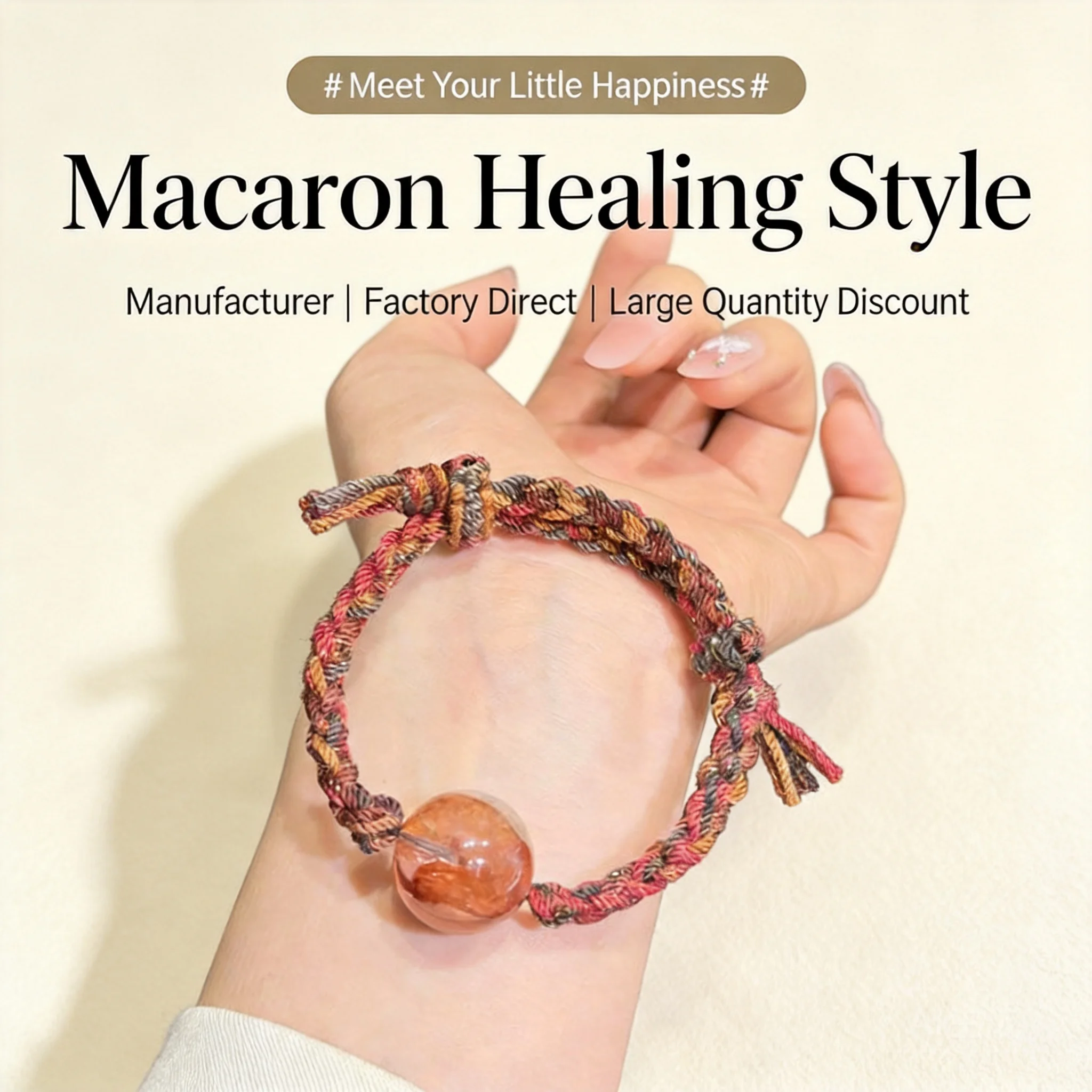 Chinese Style Lucky Blessing Hand Woven Tibetan Natural Crystal Beaded Bracelet Adjustable Braided Rope Bangle Boho Jewelry For
Chinese Style Lucky Blessing Hand Woven Tibetan Natural Crystal Beaded Bracelet Adjustable Braided Rope Bangle Boho Jewelry For