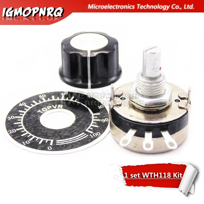 1lot/3PCS WTH118 DIY Kit Parts 2W 1A Potentiometer 1K 2.2K 4.7K 10K 22K 47K 100K 470K 1M MF-A03 + WHT118 + 0-100
1lot/3PCS WTH118 DIY Kit Parts 2W 1A Potentiometer 1K 2.2K 4.7K 10K 22K 47K 100K 470K 1M MF-A03 + WHT118 + 0-100