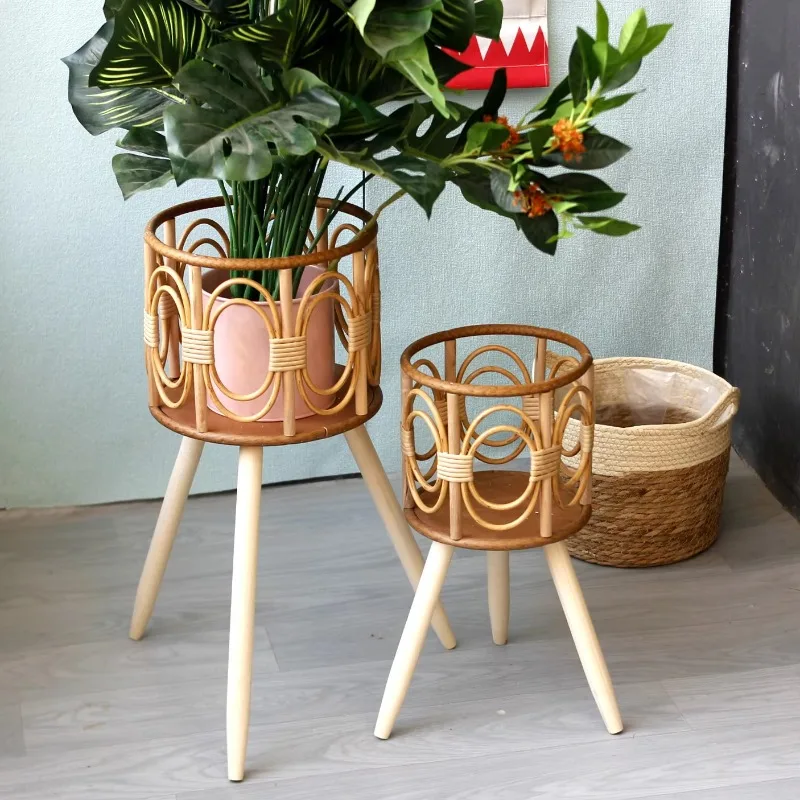 INS Style Bamboo Basket, Decorative Rattan Planter for Monstera, Indoor and Balcony Flower Rack for Home Decor
INS Style Bamboo Basket, Decorative Rattan Planter for Monstera, Indoor and Balcony Flower Rack for Home Decor