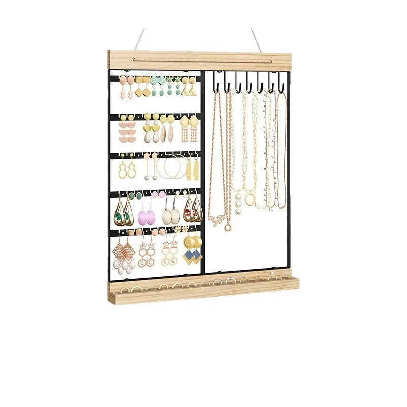 Jewelry earring holder Wall-mounted for earrings, necklaces, bracelets, rings, jewelry holders, hanging jewelry storage
Jewelry earring holder Wall-mounted for earrings, necklaces, bracelets, rings, jewelry holders, hanging jewelry storage