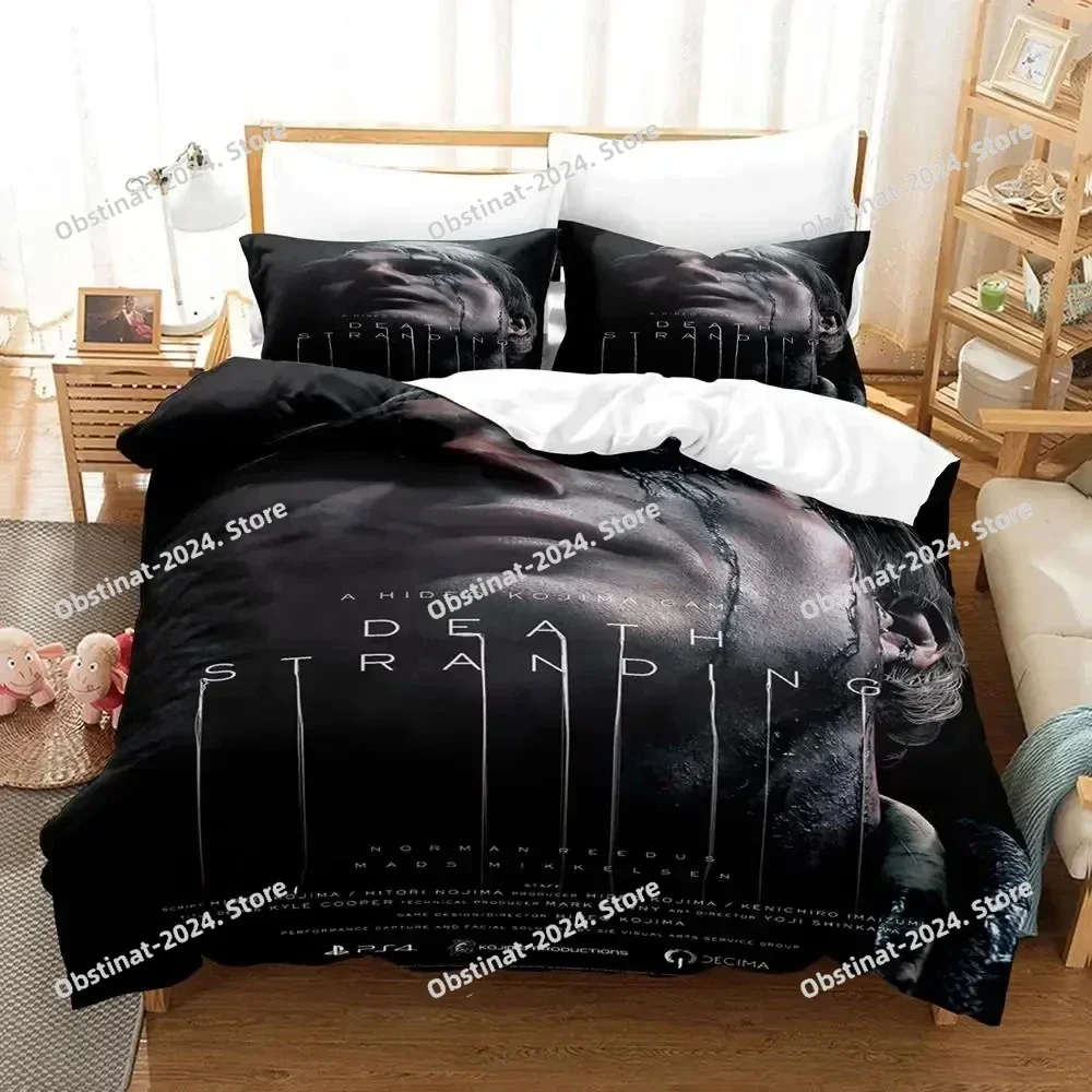 3D Death Stranding Bedding Set Printed single Comforter Quilt Bed Cover Duvet Cover Pillow Case 3 Pieces Set For Kids Adult Size
3D Death Stranding Bedding Set Printed single Comforter Quilt Bed Cover Duvet Cover Pillow Case 3 Pieces Set For Kids Adult Size