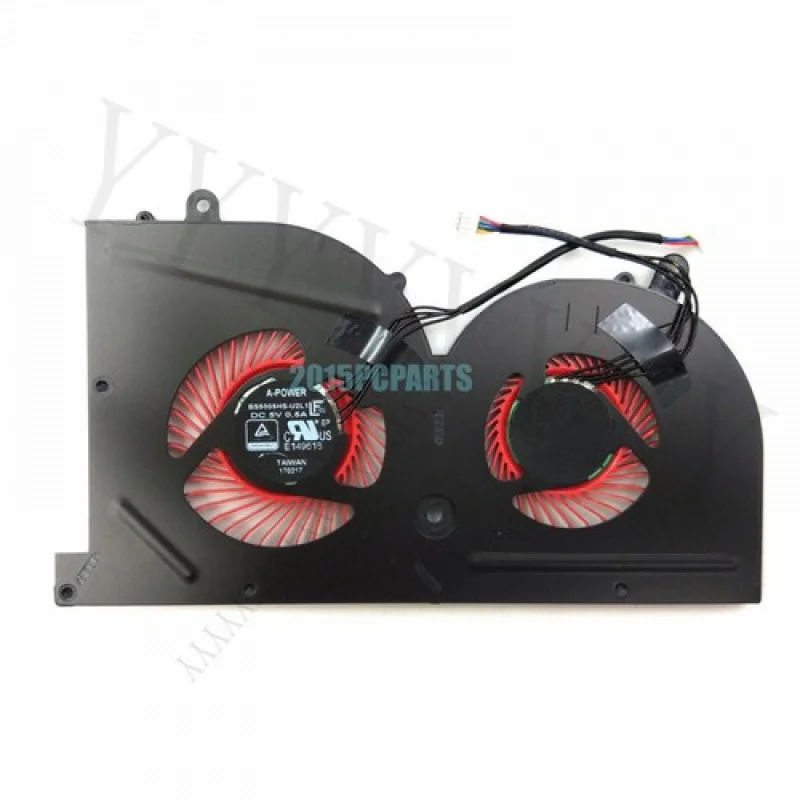 Y + подлинный новый охлаждающий вентилятор для ноутбука MSI GS63VR GS73VR Stealth Pro BS5005HS-U2L
Y + подлинный новый охлаждающий вентилятор для ноутбука MSI GS63VR GS73VR Stealth Pro BS5005HS-U2L
