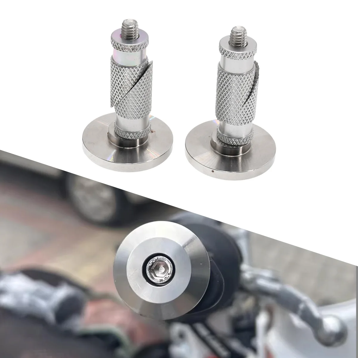 Motorcycle Handlebar Stainless Steel End Cap Handlebar Plug Suitable For KTM Husqvarna Yamaha Honda Kawasaki Suzuki Dirt Bike
Motorcycle Handlebar Stainless Steel End Cap Handlebar Plug Suitable For KTM Husqvarna Yamaha Honda Kawasaki Suzuki Dirt Bike