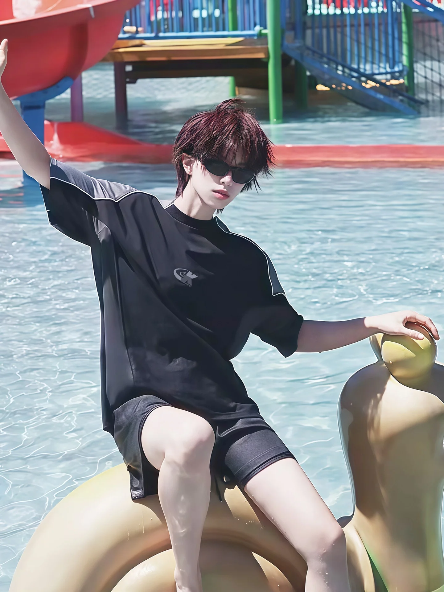 Trendy Brand Outdoor Quick Dry Slimming Split-Bust Thermal Spring Suit Short Sleeve T-Shirt Men's And Women's Swimming Set
Trendy Brand Outdoor Quick Dry Slimming Split-Bust Thermal Spring Suit Short Sleeve T-Shirt Men's And Women's Swimming Set