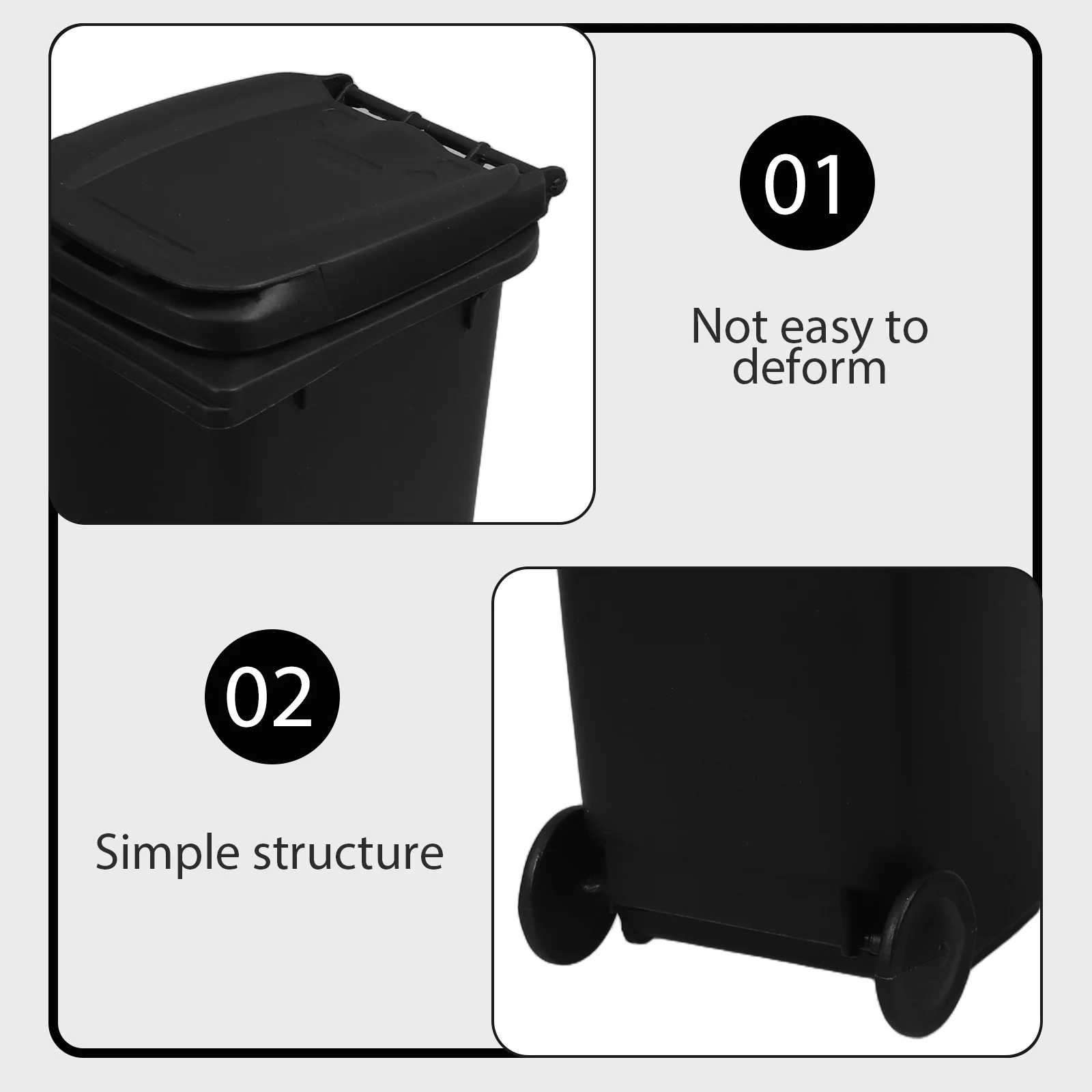 3Pcs Mini Desktop Trash Bin Pen Holder Small Plastic Organizer Compact Pencil Cup Office Stationery Storage for Home School
3Pcs Mini Desktop Trash Bin Pen Holder Small Plastic Organizer Compact Pencil Cup Office Stationery Storage for Home School