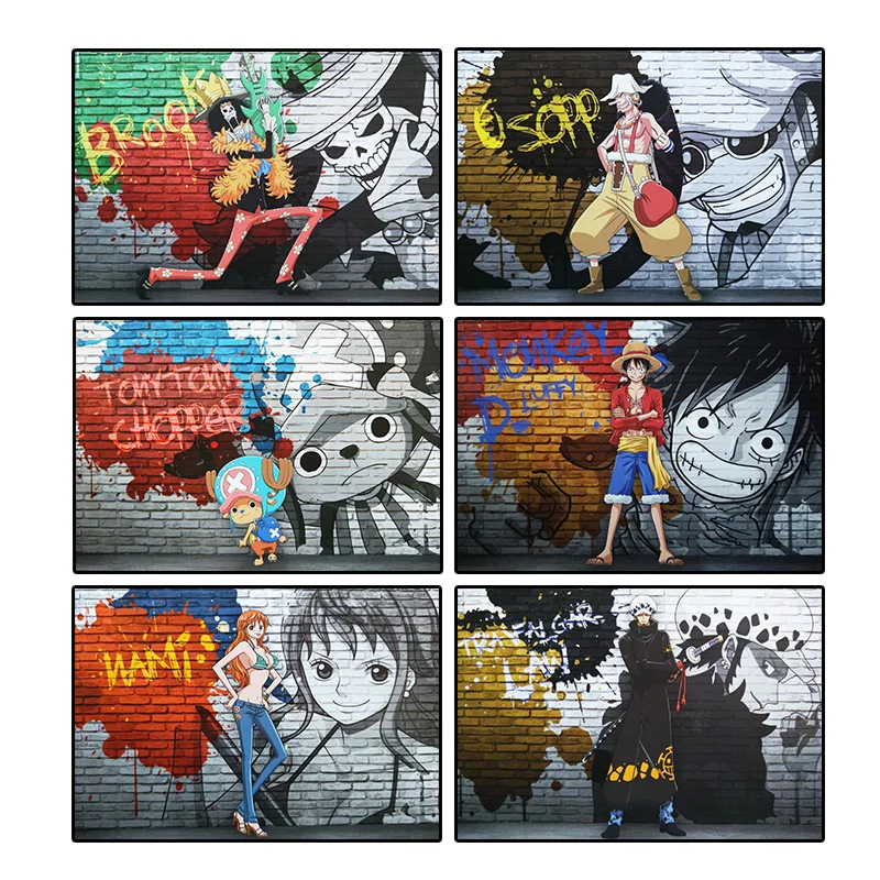Classic Cartoon Anime Canvas Painting One Piece Luffy Zoro Nami Usopp Chopper Posters Prints Pictures Wall Art Home Decor Gifts
Classic Cartoon Anime Canvas Painting One Piece Luffy Zoro Nami Usopp Chopper Posters Prints Pictures Wall Art Home Decor Gifts