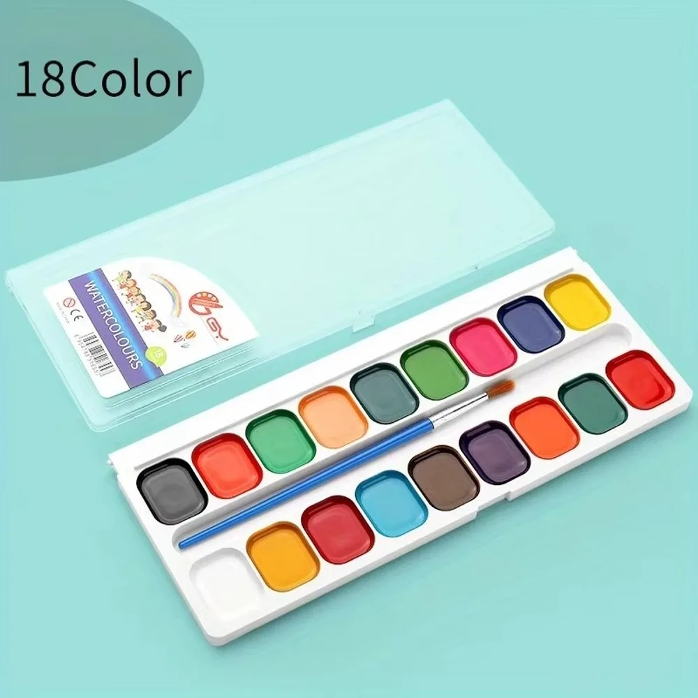 12/14/18 Color Semi-dry Solid Watercolor Paint Hand-painted Solid Children's Painting Watercolor Set Washable Watercolor Paints
12/14/18 Color Semi-dry Solid Watercolor Paint Hand-painted Solid Children's Painting Watercolor Set Washable Watercolor Paints