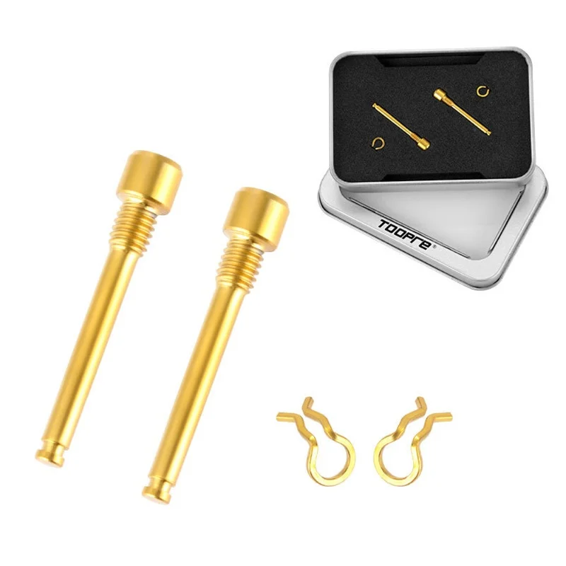 Bicycle Hydraulic Disc Brake Pad Bolts Ti-Alloy Fixing Pin Inserts Caliper Screws Retainer Pin Circlip Bike Accessories
Bicycle Hydraulic Disc Brake Pad Bolts Ti-Alloy Fixing Pin Inserts Caliper Screws Retainer Pin Circlip Bike Accessories