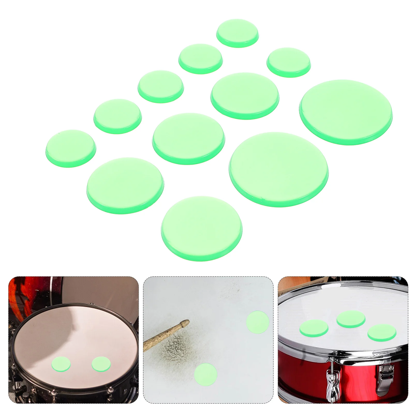 12 Pcs Self Adhesive Drum Dampeners Cushions Snare Dumb Pad Silicone Mute Silica Gel
12 Pcs Self Adhesive Drum Dampeners Cushions Snare Dumb Pad Silicone Mute Silica Gel