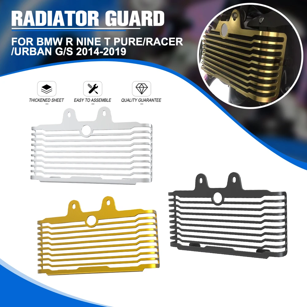 Motorcycle Radiator Grille Guard Protector For BMW R Nine T Pure/Racer/Scrambler/Urban G/S Grill Cover Radiator Guard 2014-2019
Motorcycle Radiator Grille Guard Protector For BMW R Nine T Pure/Racer/Scrambler/Urban G/S Grill Cover Radiator Guard 2014-2019