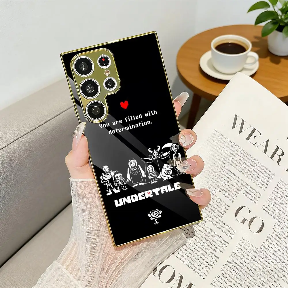 Video Game U-undertale Phone Case Luxury Electroplated Metal Frame Case For Samsung Galaxy S25 S24 S23 Ultra
Video Game U-undertale Phone Case Luxury Electroplated Metal Frame Case For Samsung Galaxy S25 S24 S23 Ultra