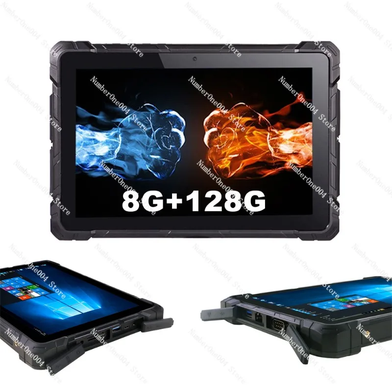 10.1 Inch Windows Pro Industrial Rugged Tablet 8GB RAM 128GB ROM Intel N4120 IP67 4G LTE WiFi RS232 RJ45 Port Tablet PC
10.1 Inch Windows Pro Industrial Rugged Tablet 8GB RAM 128GB ROM Intel N4120 IP67 4G LTE WiFi RS232 RJ45 Port Tablet PC