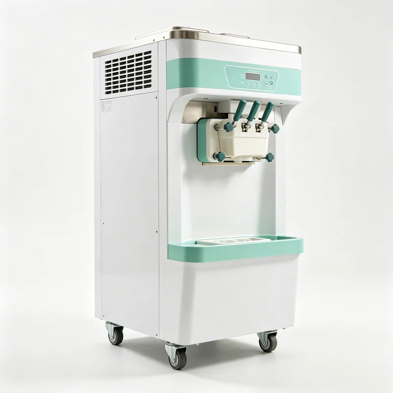 Electric Soft Ice Cream Maker 1500W Commercial 3 Flavor Frozen Yogurt Machine for Café Bakery
Electric Soft Ice Cream Maker 1500W Commercial 3 Flavor Frozen Yogurt Machine for Café Bakery