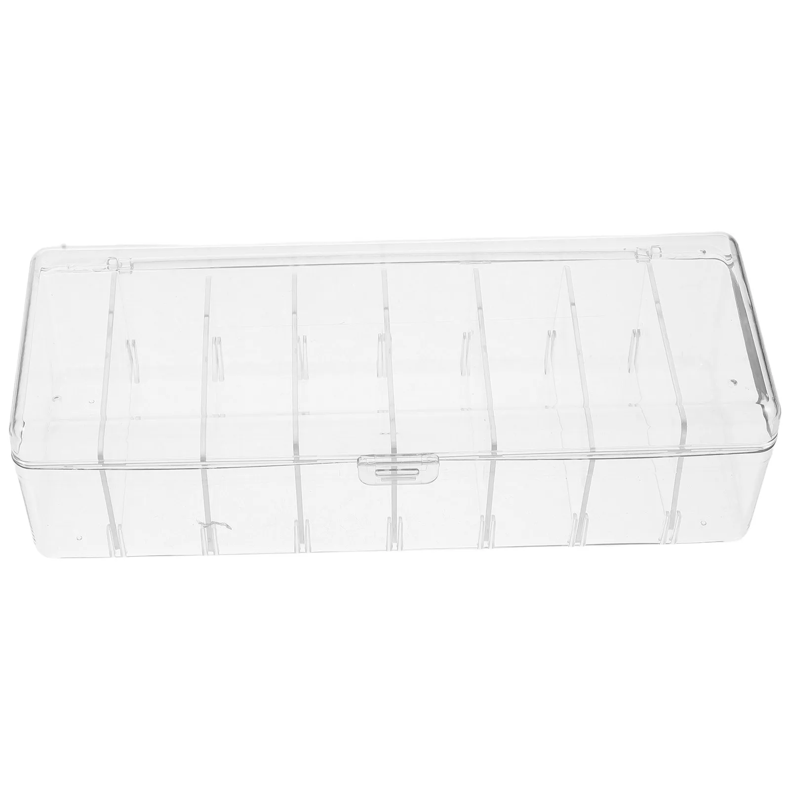 Transparent Thick Plastic Desktop Organizer Box with Adjustable Dividers Cable Card Notecard Storage Container for Home Office
Transparent Thick Plastic Desktop Organizer Box with Adjustable Dividers Cable Card Notecard Storage Container for Home Office